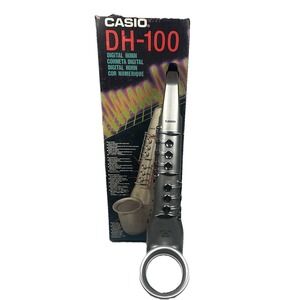 Vintage Casio DH-100 Digital Horn/Electronic Saxophone W/Box & Manual